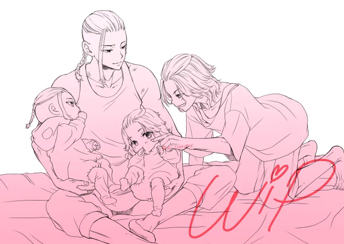 ドマドちゃん子育てwip

明日塗りたいな
Hopefully colorize this tomorrow😴 
