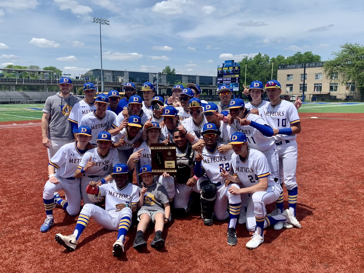 The Meteors defeat Solorio 9-4 and are regional champs!!! Offense was led by <a href="/JadenCorrea23/">jadennn✨</a> who was 3-4 with 3 RBI’s. Joey Barboza was also 3-4. <a href="/charlielazo13/">Charlie Lazo</a> got the win on the mound going 5.1 innings striking out 9 and only allowing 3 earned runs