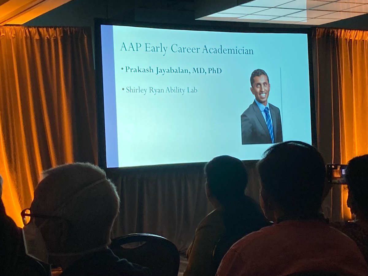 NU Physical Medicine and Rehabilitation (@northwesternpmr) on Twitter photo Huge congratulations to <a href="/pjayabalanMDPhD/">Prakash Jayabalan MD, PhD</a> for the Early Academician Award <a href="/AAPhysiatrists/">Assoc. of Academic Physiatrists (AAP)</a> #Physiatry22. He is a superstar and we are glad that he shared his talents <a href="/AbilityLab/">Shirley Ryan AbilityLab</a>! Huge congratulations to <a href="/pjayabalanMDPhD/">Prakash Jayabalan MD, PhD</a> for the Early Academician Award <a href="/AAPhysiatrists/">Assoc. of Academic Physiatrists (AAP)</a> #Physiatry22. He is a superstar and we are glad that he shared his talents <a href="/AbilityLab/">Shirley Ryan AbilityLab</a>!