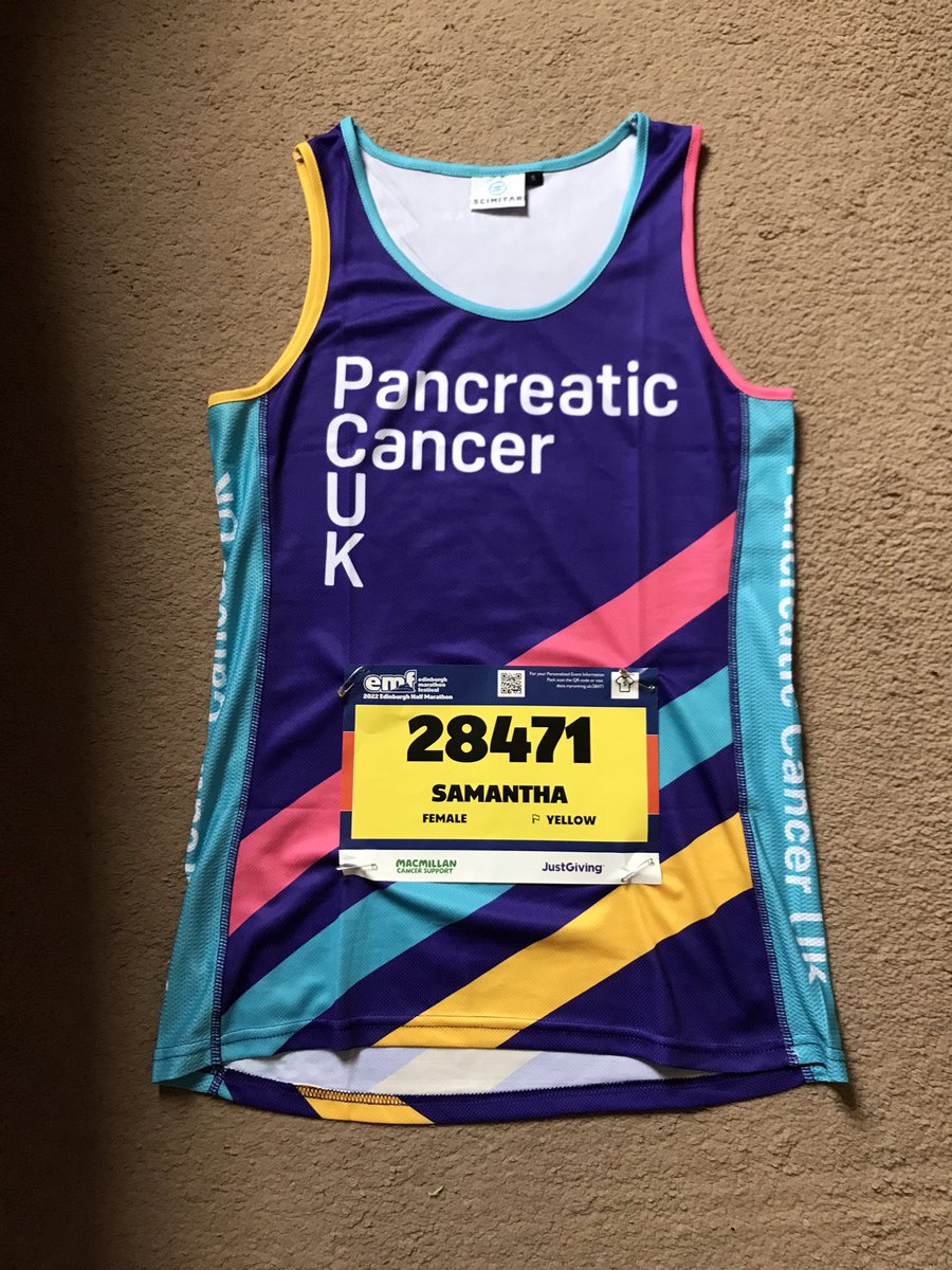 DrSamGriffiths's tweet photo. Race shirt ready….hope I am! 🏃🏻‍♀️🏃🏻‍♀️🏃🏻‍♀️#EMF2022 #pancreaticcanuk https://t.co/P150Mi098E