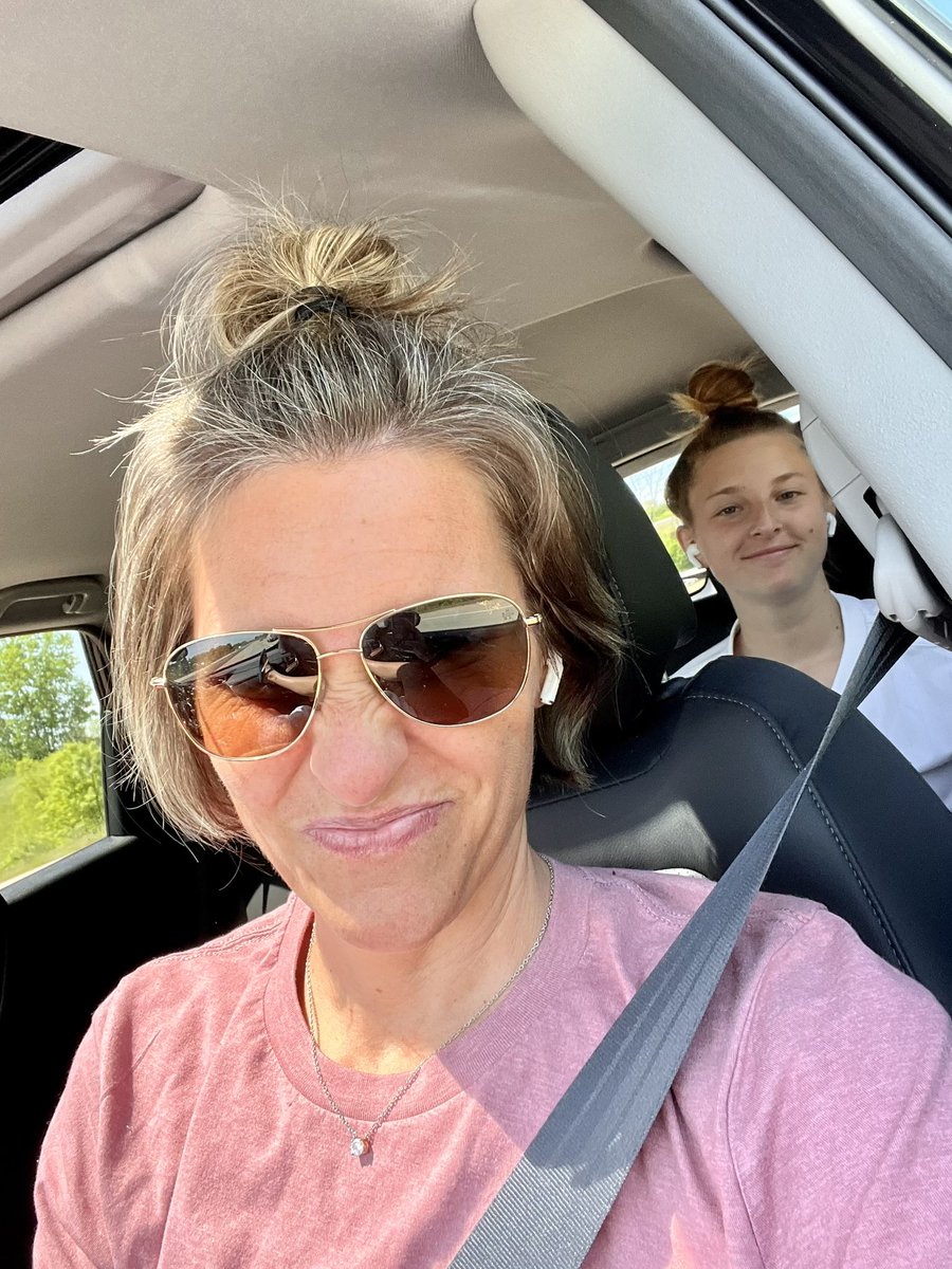 msmorisson00's tweet photo. Here we go…day 2! Look at that smile! #iloveher #puttinginthework @Miamorrison16 https://t.co/NxVleMYrSD