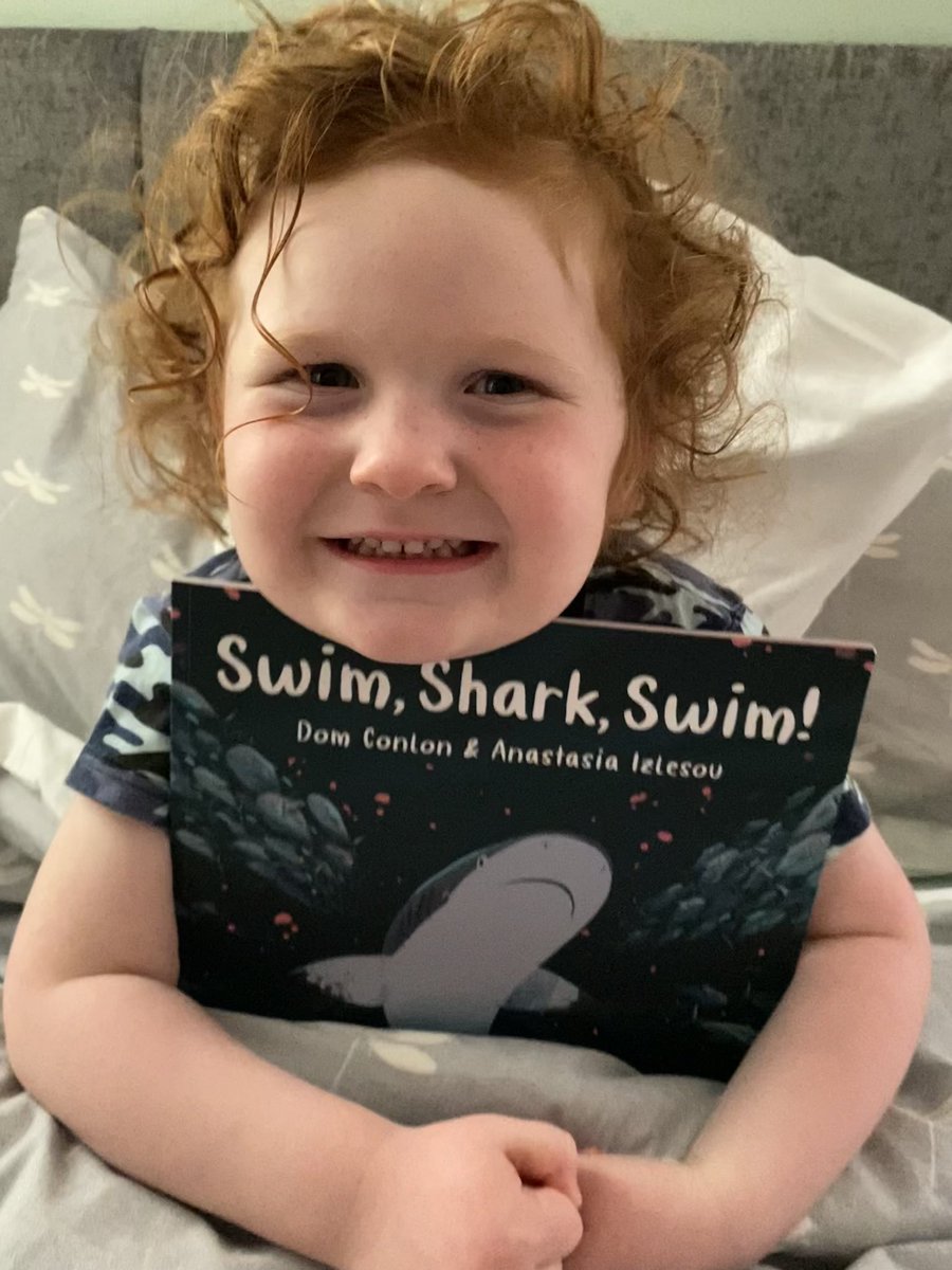beck_jackman's tweet photo. JJ was thrilled to find his book whilst out walking with his Nannie yesterday.. He absolutely loves sharks too ๐ฆ๐.. We saved it for his bedtime story.. Thank you @HNSFishguard โบ๏ธ
#randomactofkindess #readingforpleasure #greatergood #sgiliauamfywyd #caredig #spreadthehappiness https://t.co/IYUjlU0nhm