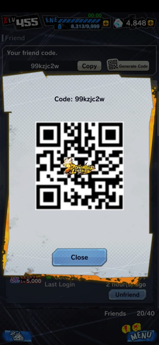 Hyperion1231's tweet photo. @DBZoom_YT This my qr code for friends code and dragon balls code. I'll add as fast as I can thanks https://t.co/JoU8q4m80U