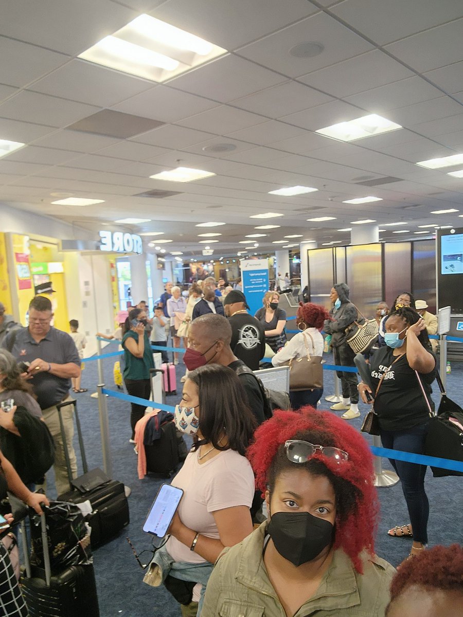 The line keeps growing for the number of people <a href="/AmericanAir/">americanair</a> has completely abandoned! The possibility of arriving at my final destination on Monday 05/30 when I was supposed to arrive on 05/27 is appalling. <a href="/AmericanAir/">americanair</a> still unresponsive.