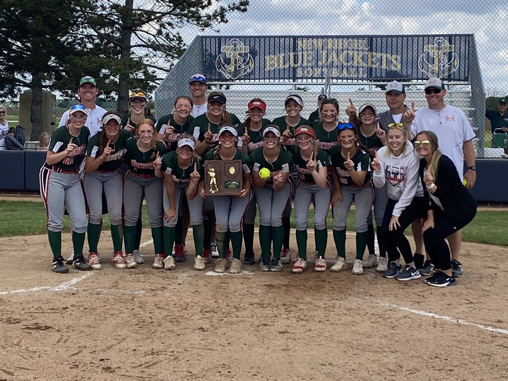 OHRocketSB's tweet photo. THE ROCKETS ARE REGIONAL CHAMPS! FINAL FOUR! HEADED TO STATE!!! GO ROCKETS!!! 🚀🥎🏆🥇 https://t.co/0pv6IBV7jW
