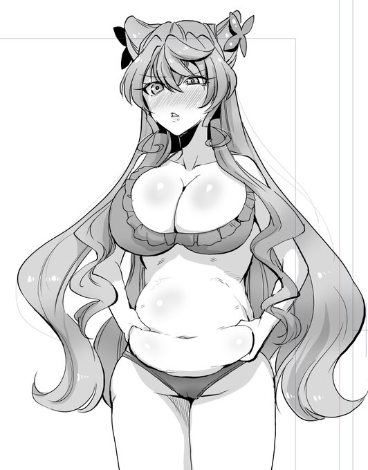 久々にマリア描いたのでお肉がちょっとついてしまったみたい 