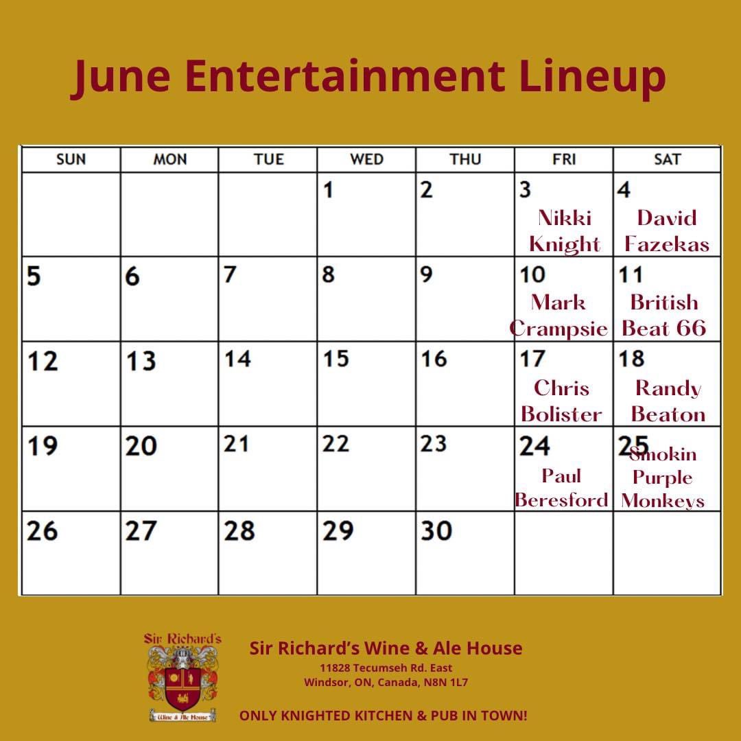 June calendar!

<a href="/TecumsehBIA/">Tecumseh BIA</a> 

#YQG