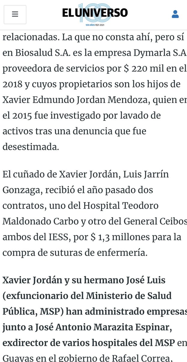 VillaFernando_'s tweet image. ATENCIÓN| La casa allanada al narco Leandro Norero, en Riberas del Batán, le pertenecía a Javier Jordán, millonario acusado de corrupción en el IESS, durante el correísmo, ahora en Miami. El Toyota 4x4 incautado, está a nombre de Dymarla, empresa de los Jordán. Expliquen. 👇