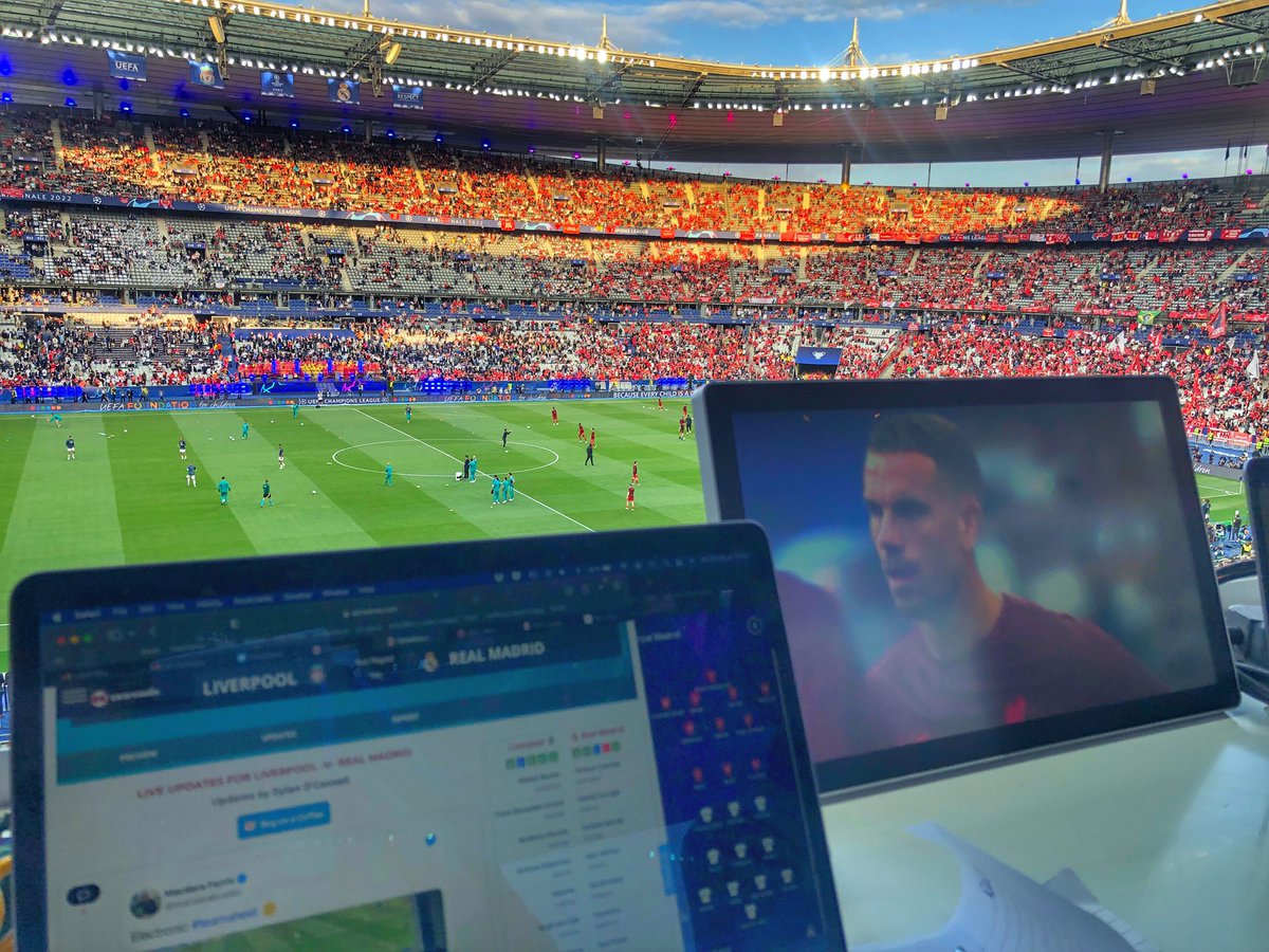 macdarabueller's tweet photo. #pressboxview #UCLfinal #ucl https://t.co/18xXE4GtRt