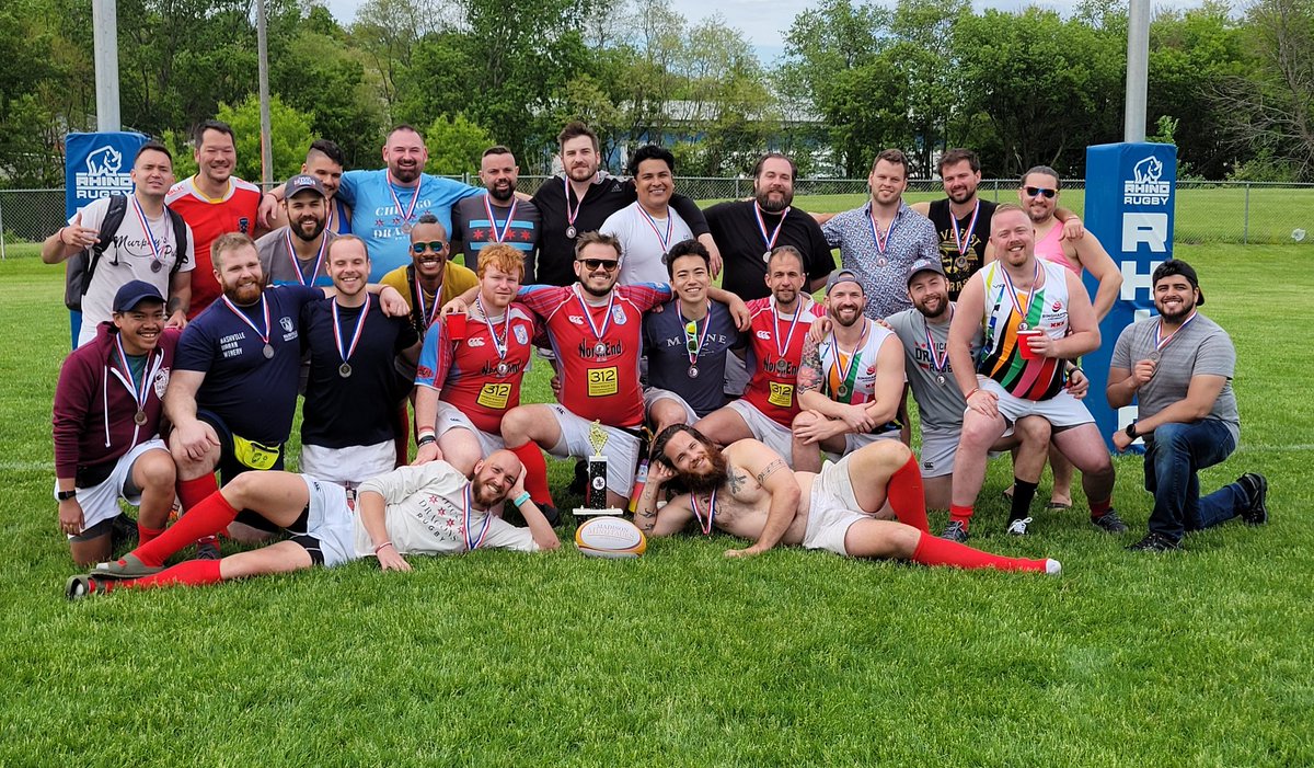 BadgerKings10's tweet photo. Your top 3 finishers at the #MadtownScrumdown in Cottage Grove, WI today on the last Saturday of spring. #SaturdaysARugbyDay 

1st Minneapolis Mayhem
2nd Columbus Coyotes
3rd Chicago Dragons https://t.co/Q8iLxMAFzD