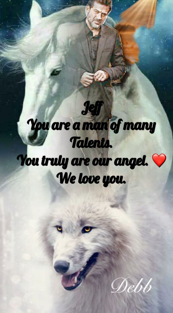 DebbLexy12427's tweet photo. Jeff you are truly our angel👍❤️👍
Jeffrey Dean Morgan
Man of many talents ❤️
#jeffreyTWDJDM #family #incedibleperson #actor #twdnegan #mischieffarmboss #entrepreneur #MFlibrations #mischieffarm @JDMorgan https://t.co/aiA4LAhwYl
