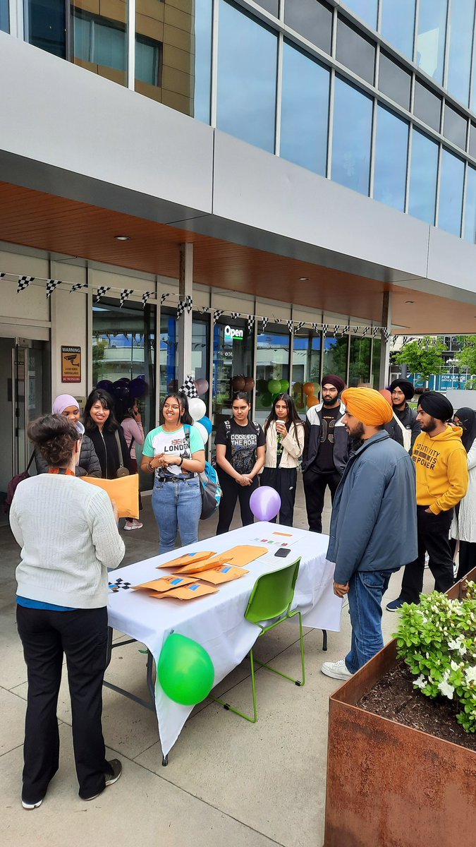 ccvancouver's tweet photo. Amazing race is underway this morning! #lifeatcc https://t.co/6RM0JkRHTA