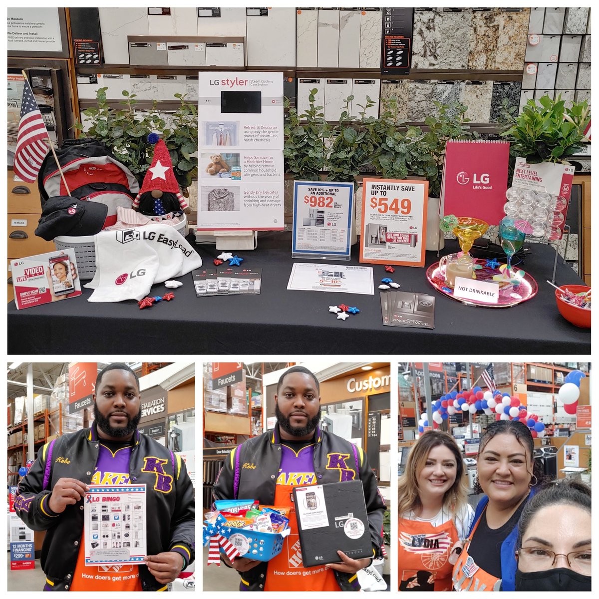 Veronica Unzueta (@lg_vu_chicagos) on Twitter photo A special thanks to <a href="/HomeDepot/">The Home Depot</a> #1911 Cicero, IL. for allowing me to be a part of your #AssistedSelling day. #LGUS #LGFam <a href="/LGUS/">LG Electronics</a> <a href="/lgmikeburton/">Mike Burton</a> <a href="/ezzyavila/">Esmeralda Avila</a> A special thanks to <a href="/HomeDepot/">The Home Depot</a> #1911 Cicero, IL. for allowing me to be a part of your #AssistedSelling day. #LGUS #LGFam <a href="/LGUS/">LG Electronics</a> <a href="/lgmikeburton/">Mike Burton</a> <a href="/ezzyavila/">Esmeralda Avila</a>