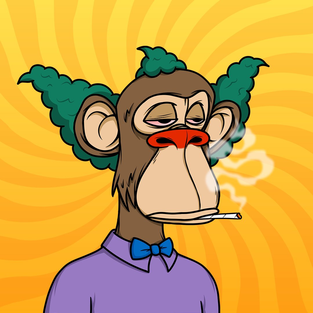 multiverse_ape's tweet photo. Krusty Ape is Available🐵

#nfts #nft #nftart #nftcommunity #nftcollector #nftartist #nftmarketplace #digitalart #art #crypto #ethereum #blockchain #opensea #nftcollectors #bitcoin #cryptocurrency #nftdrop #cryptoartist #nftcollectibles #openseanft #BoredApeYachtClub #bayc https://t.co/Me2ncsXgOl