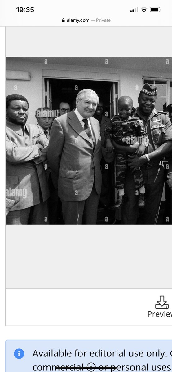 So pleased to be back in Hay to talk about Freight Dogs. Last discussed central Africa here with James Callaghan, seen here trying to negotiate release of a British hostage with Idi Amin. Freight Dogs event is Monday 30 May 11.30