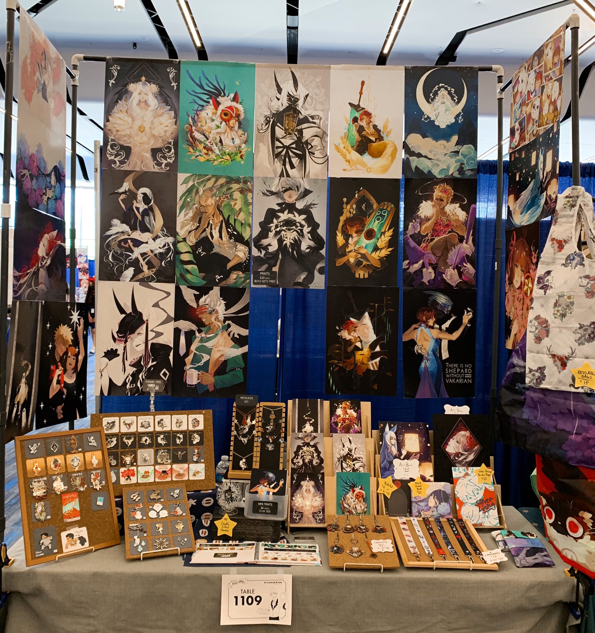 💖 on Twitter "RT Zetallis_ Day 2 of Fanime!! I’m at table 1109 in