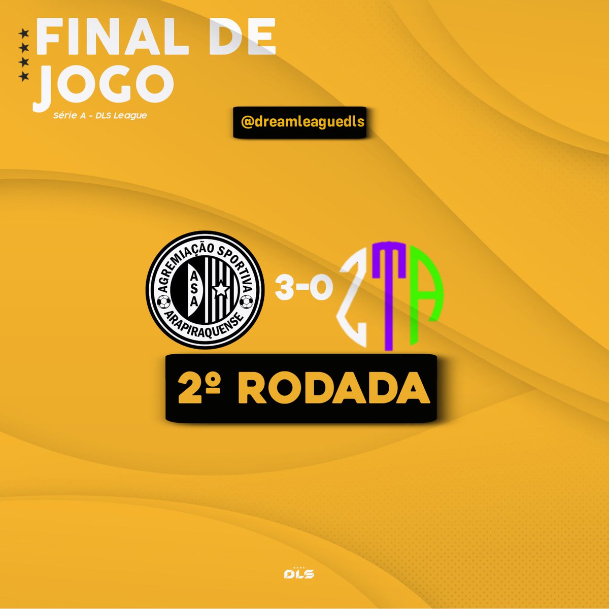 DreamLeagueDLS's tweet photo. FINAL DE JOGO! 🔥

ASA vence Zeta pela DLS League. https://t.co/NINPPNEiDb