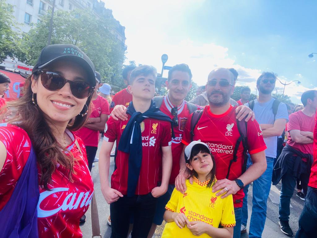 Gregnapp's tweet photo. Made it!!! Come on #Liverpool #YNWA @ChampionsLeague https://t.co/jUkKjCUkht