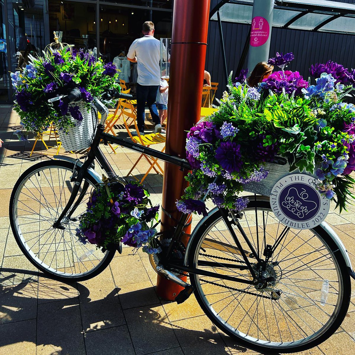 Spotted: our new #Jubilee themed bikes! 🚲

#RushdenLakes 

📸 lilly_1103