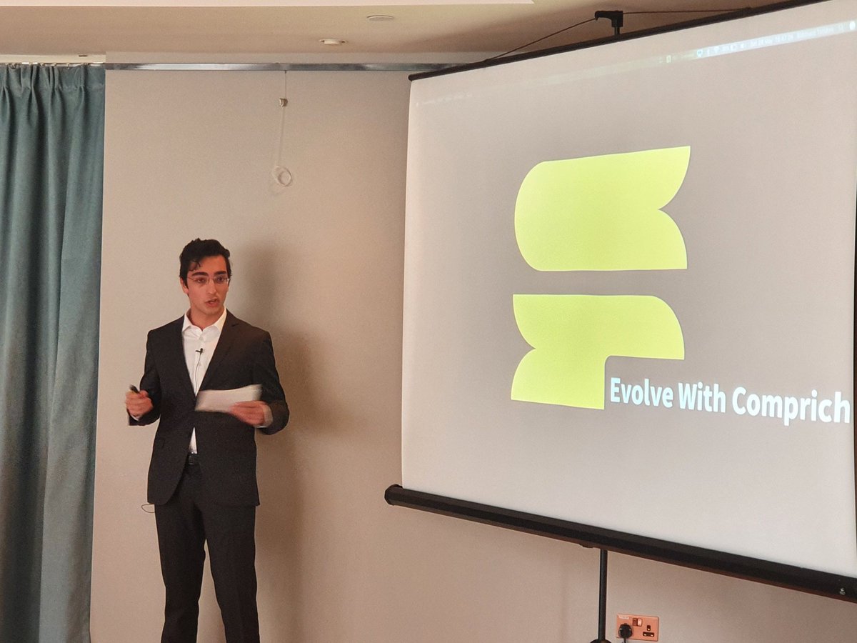 Delighted to support Y12 Siddanth on the launch of his business #Comprich #DreamInspireAchieve