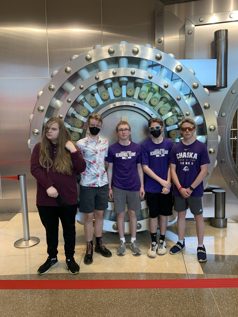 We “locked” down our first win at the National Tournament with a score of 205 to 195 against a competitive team from Huntsville, Alabama! #HSNCT <a href="/ChaskaHawks/">Chaska High School</a>