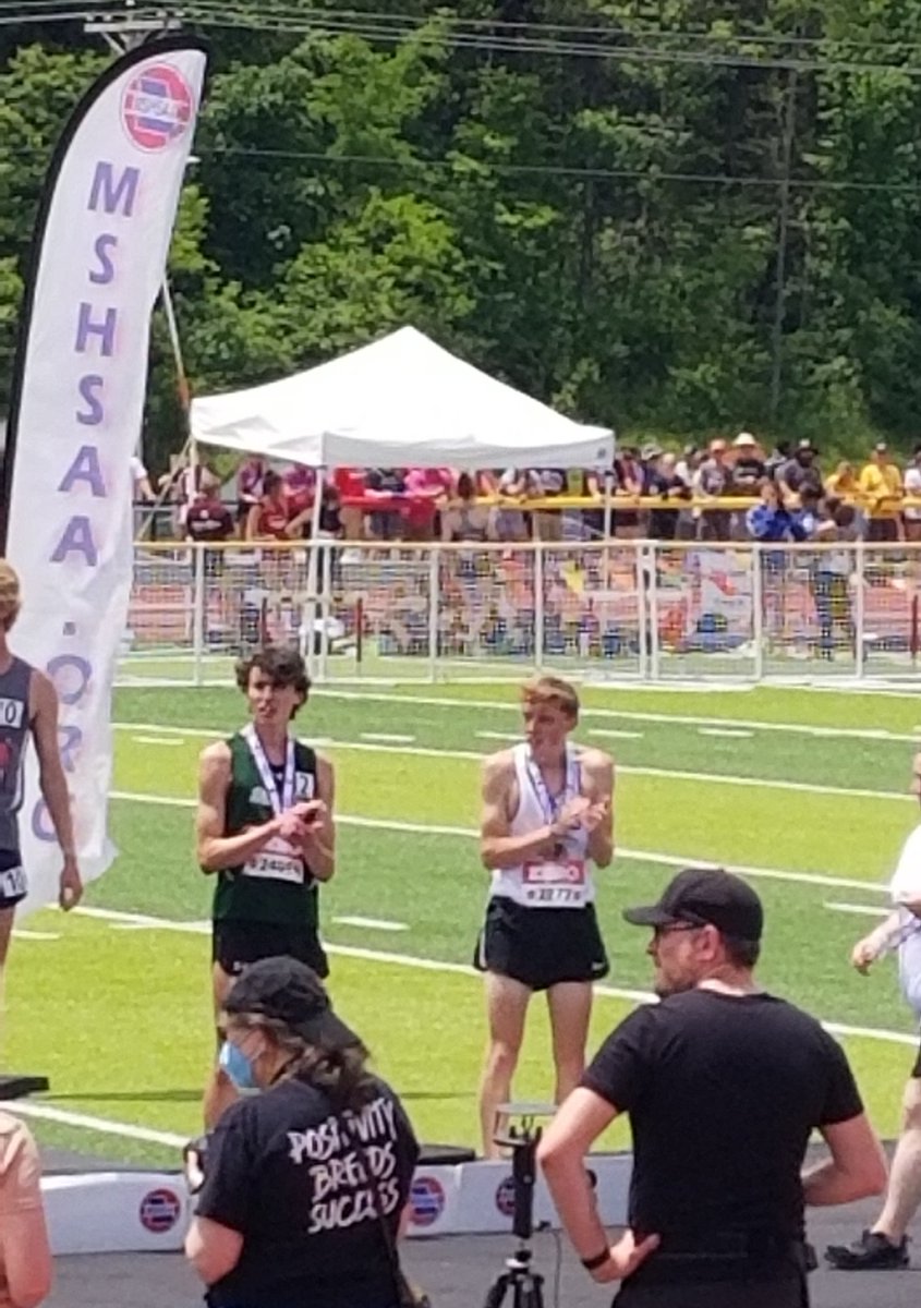 NHSTracknField's tweet photo. CONGRATULATIONS Kaden Cole All-State Class 5 1600m 8th place! We are proud of you!! @NeoshoAD @NeoshoHS https://t.co/DwH7wZWhTK