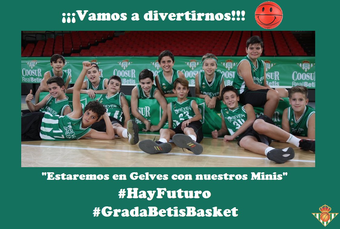 P_BetisBasket's tweet image. ¿Mañana domingo #FinalProvincial (a 1 solo partido) de #MiniBasket contra @CBGELVES y es en Gelves? ⛹🏻‍♂️🏀
¡"Po vámono pa Gelves, fite tu"! 😁😁😁💚🤍💚
#MuchoBetis #HayFuturo #CoosurBetis #BetisBaloncesto #GradaBetisBasket #FinalMiniMas2022 #BetisAlé
⬜🟩⬜🟩⬜🟩⬜🟩⬜🟩⬜🟩⬜