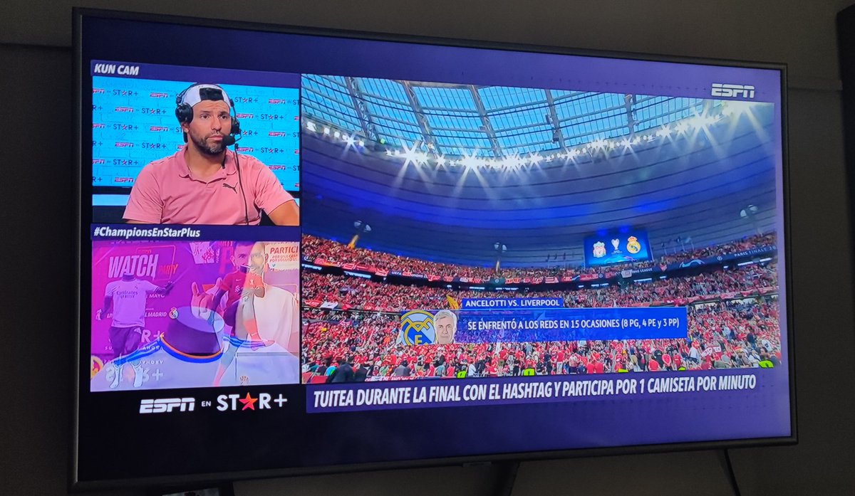 SAC_TV's tweet photo. #ChampionsEnStarPlus
Grande Kun Cam https://t.co/6pJDvzicvy