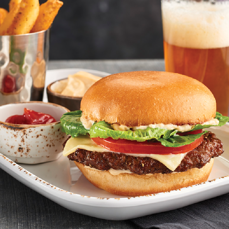 hamptoninncb's tweet photo. Today is #NationalHamburgerDay in case you needed another reason to grab a juicy burger today! The Bistro Burger next door is ready for you! 🍔 https://t.co/9ulTRCIgGe