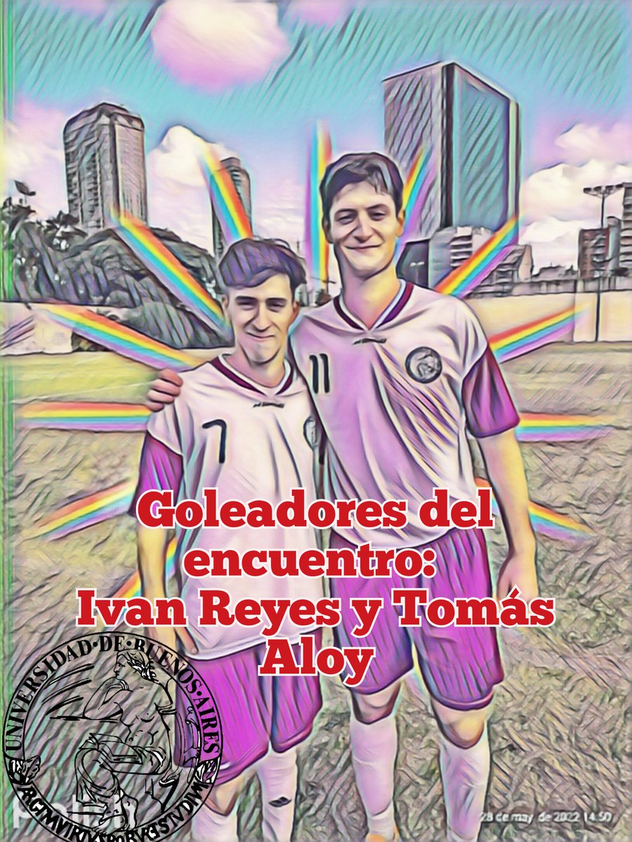 UBAFutbolenADAU's tweet photo. Final del encuentro en Isef.
Se completaron los 30 minutos restantes del partido Suspendido.
UMM 0 vs UBA 2.
Los goles de la bordo: @TooteAloy @ivan_greyes
#VamosUBA
#VamosLaBordo
@UBADeportes @UBADeportiva @DiegoResnik @aldofabiof https://t.co/rCt0qIA02D