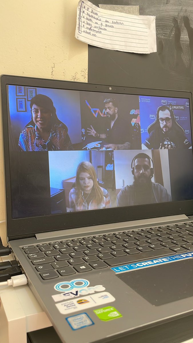 atalitamonteiro's tweet photo. Treinamento brabissimo! Parabéns @LINUXtipsBR @badtux_ @AWSBrasil e todos os envolvidos!!!! VOCÊS SÃO INCRÍVEIS!!!!!
#VAAAAAI https://t.co/4jbEZ7oDBH
