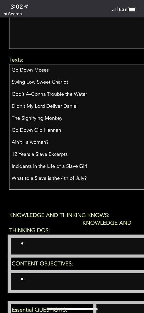 Hey y’all! I told y’all last year I got an African-American Lit class approved at my district. I finally am able to teach it next year but I need some help! My first unit is Spirituals, Vernacular, and Slave Narratives. Any ideas or strategies of teaching these texts??