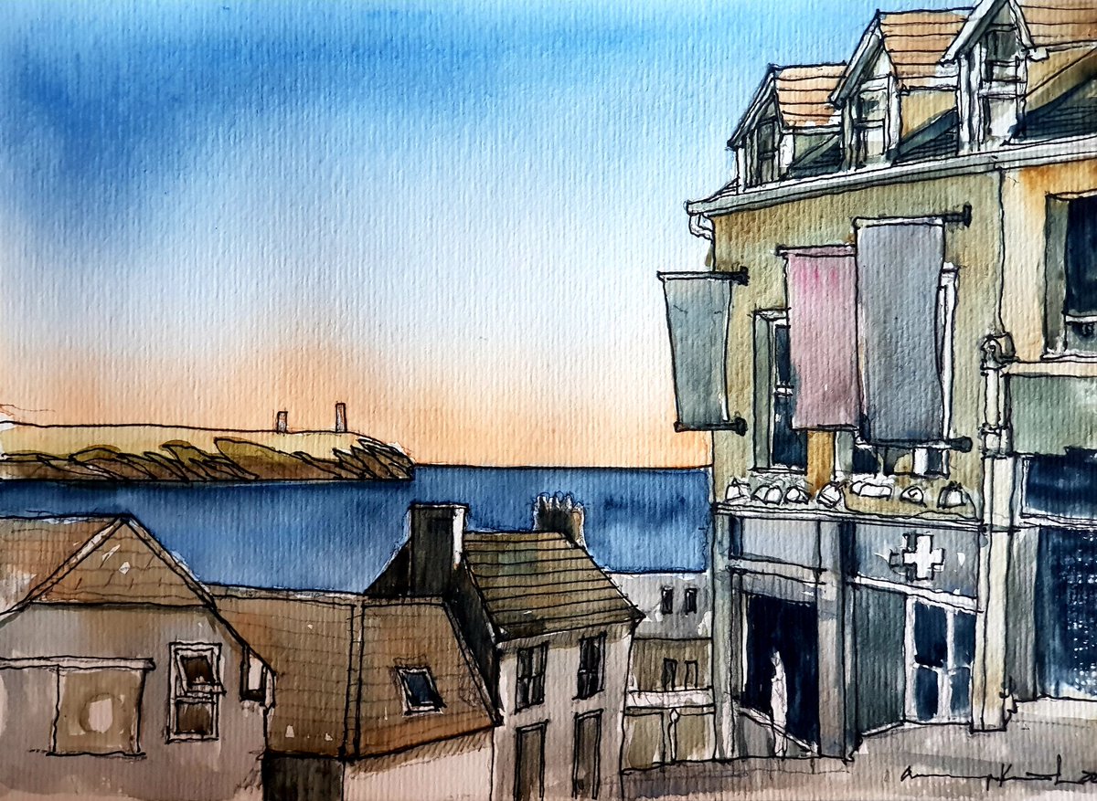 Main Street, #Tramore, view from #Mezze