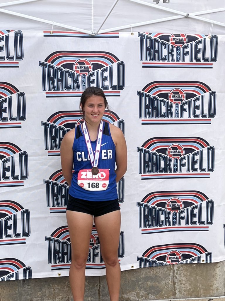 Congrats to <a href="/jayleign/">Jayleign</a> on finishing 8th in the 100 and 7th in the 400 today and making All-State in both events! <a href="/cleverathletics/">Clever Athletics</a>