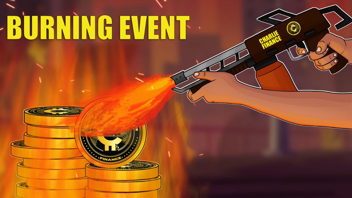 ❤️Hello Charlie community ❤️

🚀Big fire News is Here 🚀

🚀Big Buyback and burun event🚀

🚀Send us your Charlie Tokens and get 2x profit example you send 100$ worth of tokens and you get 200$ we buy your tokens and burun 

❤️Charlie_Finance ❤️ 

More details in telegram gruop
