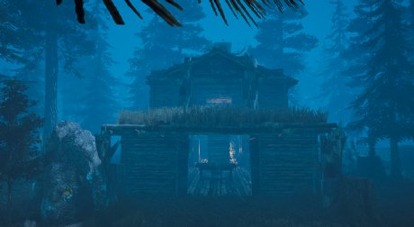 DbD_Dwight_'s tweet photo. Primero el bosque rojo, hogar de la cazadora, curiosamente no hay donde dormir... y las taquillas no son una opción en el lugar donde vive la cazadora 😅 Aunque la chimenea te mantiene bien, sin tener que quemar guitarras... https://t.co/bslzfIMj2x