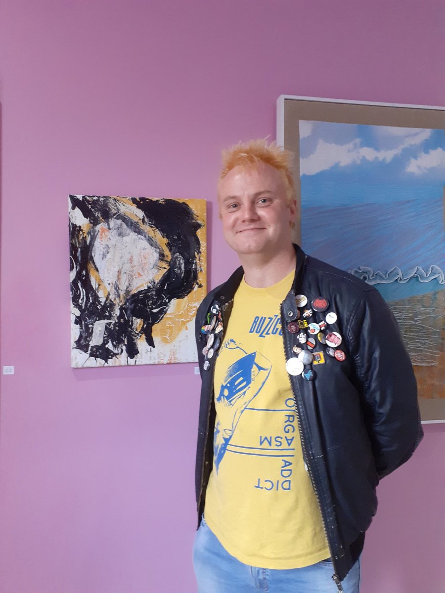 BenSnowdenArt's tweet photo. Fantastic Preview for the 'Reflection' Exhibition at @OpenGalleryInfo in Halifax
Lot's of wonderful work on display! Very talented artists!
Thanks Open Gallery!
#opengallery #halifaxarts #contemporaryart #northernarts #yorkshirearts https://t.co/iuv1mRCZRd