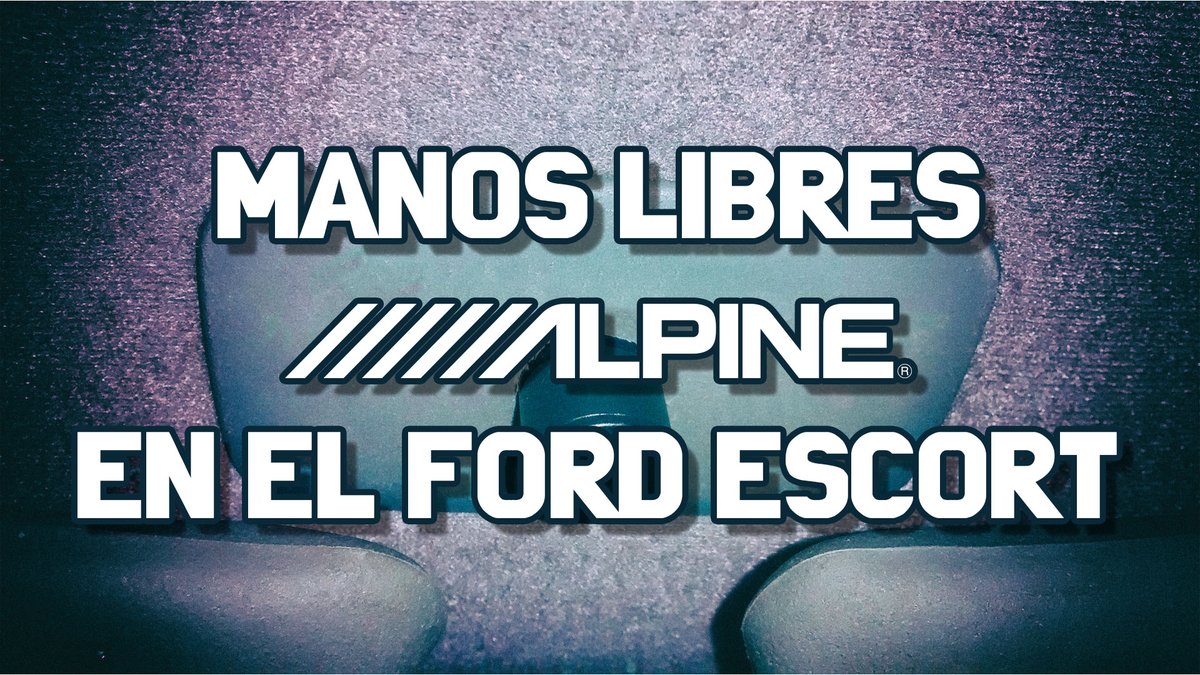 tuanbyte's tweet photo. 📌 Aquí está el 🎥 de la Instalación del Manos Libres Alpìne en el Ford Escort 1.8D 🚗 ❗
#ford #fordescort #manoslibres #alpine #alpineaudio #alpinesound #alpinecaraudio #AlpineEurope #sistemamultimedia #caraudio
Clic ⏯️ en la url 🌍 para 👀 ❗
👉 https://t.co/oSG53UTih2 👈 https://t.co/ZcQTxRuyPs
