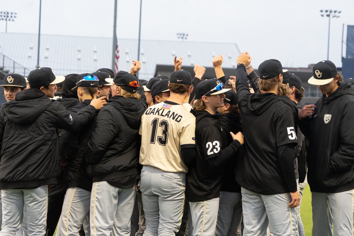 OaklandBSB's tweet photo. What a season. What a team. 
31 overall wins and some of the best baseball the program has ever seen. 
Proud of our guys and looking forward to the next successful season. https://t.co/0GCj5kgr19
