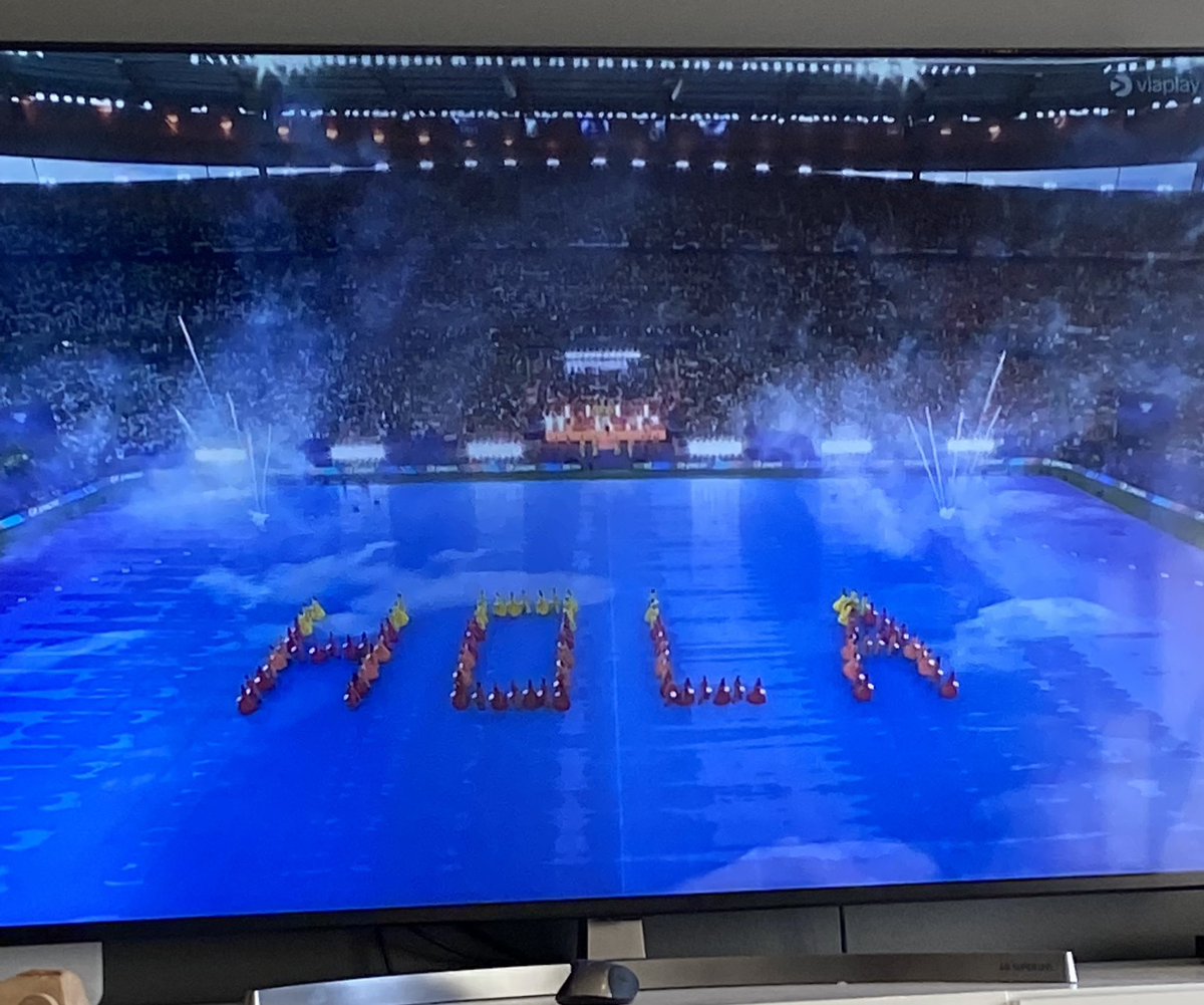 Engin furða að leiknum er seinkað endalaust, risa hola á vellinum…
#RMALIV #ChampionsLeagueFinal