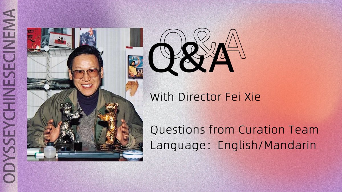 Odysseyccs's tweet photo. Do you know that we are currently showing Xie Fei's classic A Girl From Hunan (1986), available only until next Friday as part of our "Women Through the Lens" section. 

Don't miss our exclusive Q&amp;A with the legendary director who is now in his 80s! 
 
https://t.co/S6cboTFgL5 https://t.co/EqbC2lvp7X