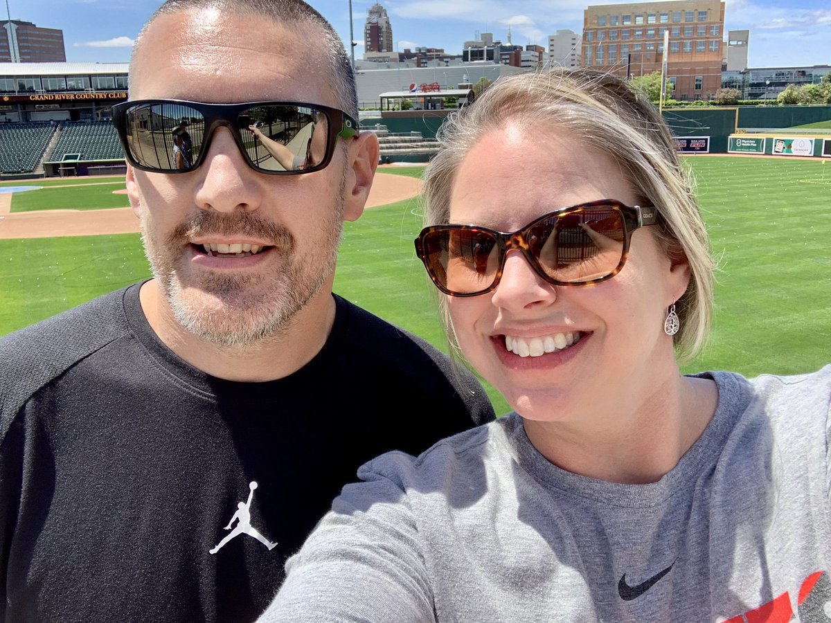 MichelleRahl's tweet photo. A perfect day to check out the Grand River Country Club for the first time! Awesome idea @LansingLugnuts and a beautiful day at the ballpark!!!#JacksonField @RyanGardner82 https://t.co/BLObDmFxkk