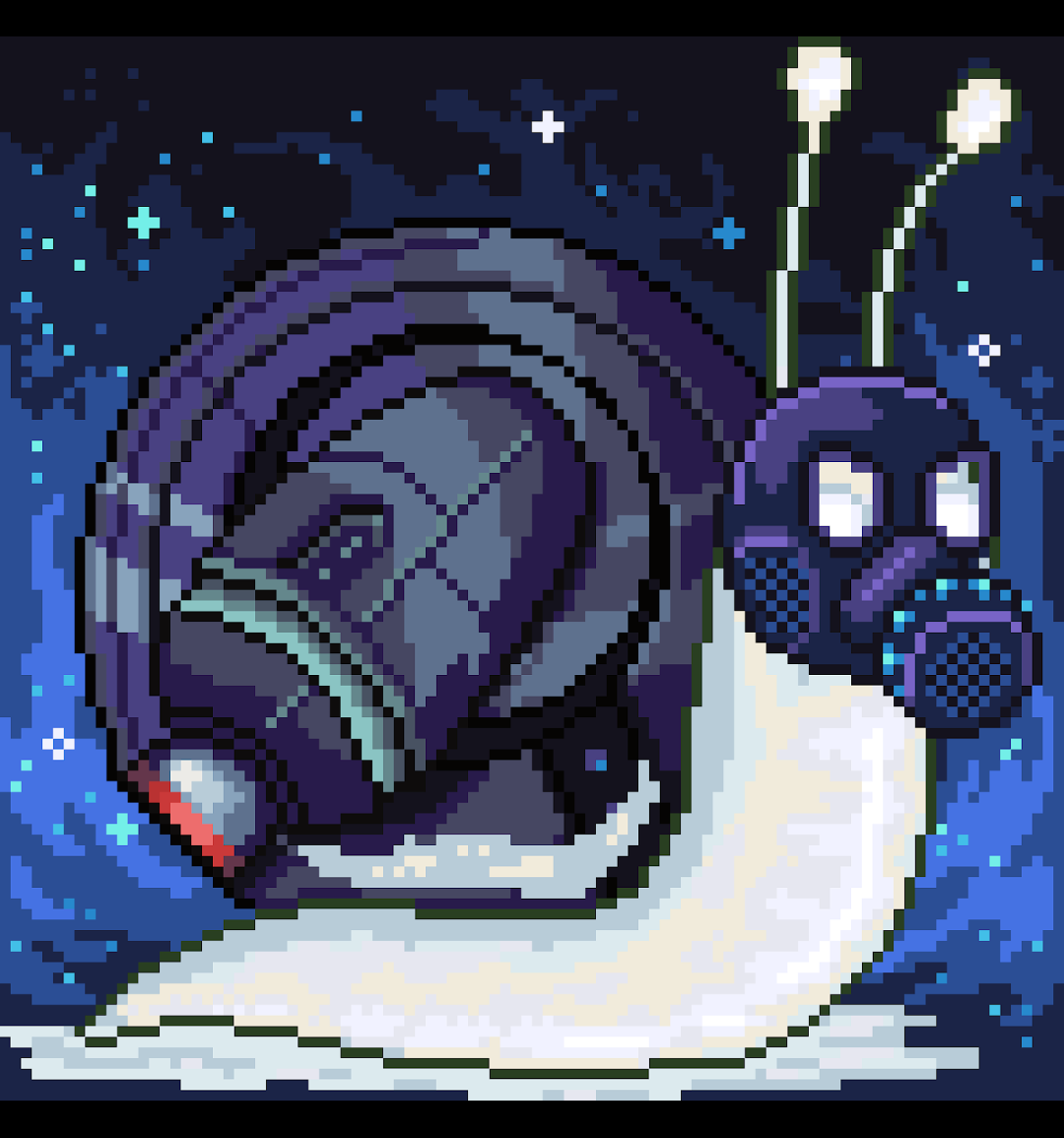 intrnlwastegate's tweet photo. 🐌🐌🐌 #snailsfollowsnails @CyberSnailsNFT https://t.co/B5cc0s3RBI