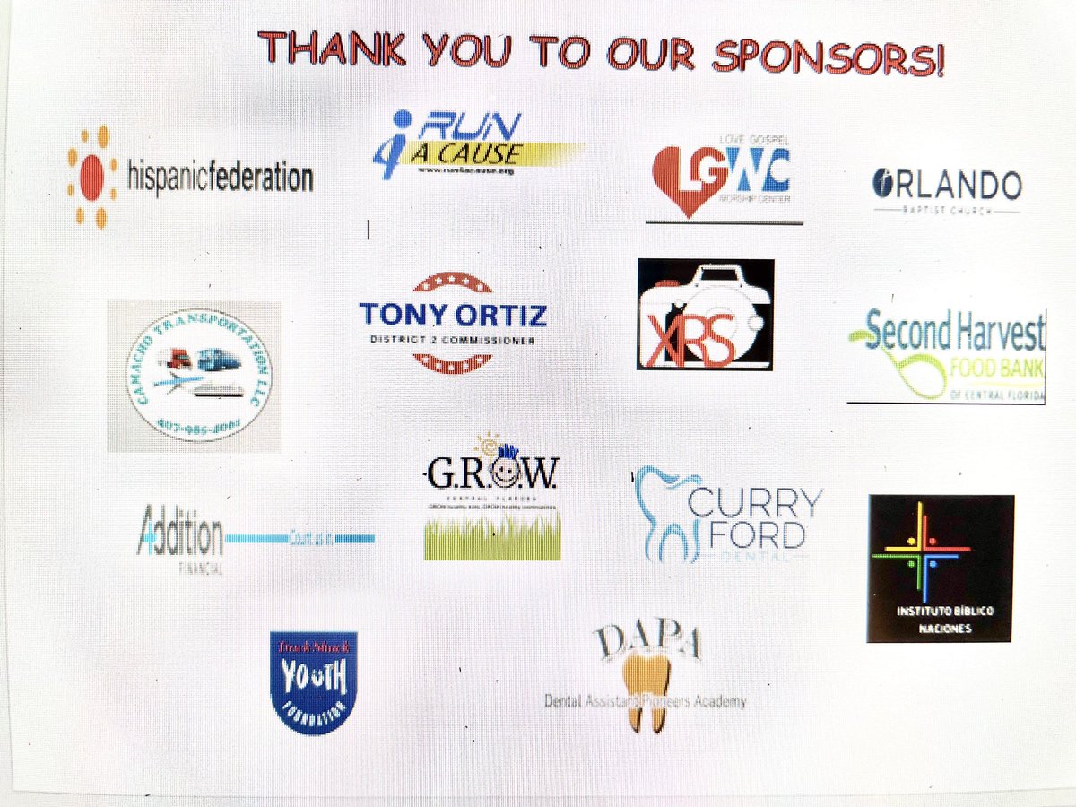 June 4th is our big day! Thank you to our wonderful sponsors - it’s not too late to join us!

runsignup.com/Race/FL/Orland…