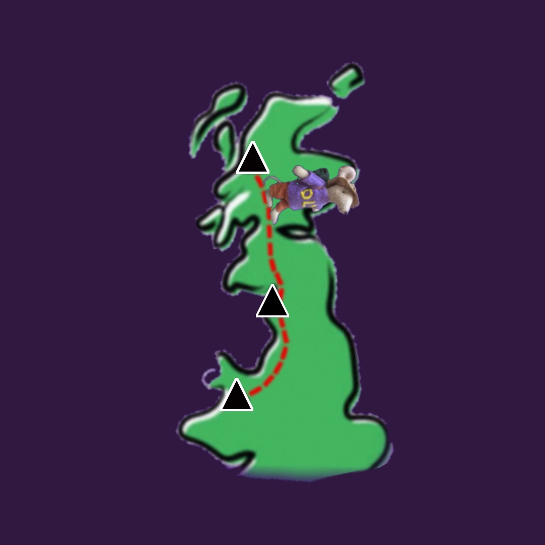 So, I think it's about time I introduce myself! I'm the DLD Mouse and I'm going to be doing a big challenge this summer. I am going to be walking 470 miles in 24 days doing the UK Three peaks challenge. Along the way I will be learning about DLD and sharing what I learn with you!