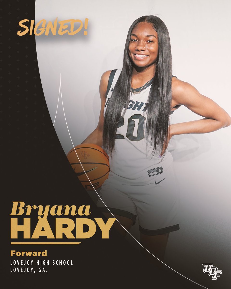UCF_WBB's tweet photo. .@Yupthtsbree is a Knight! 😁

Welcome to the #UCFamily, Bryana! #ChargeOn https://t.co/UmnSOrmRSP