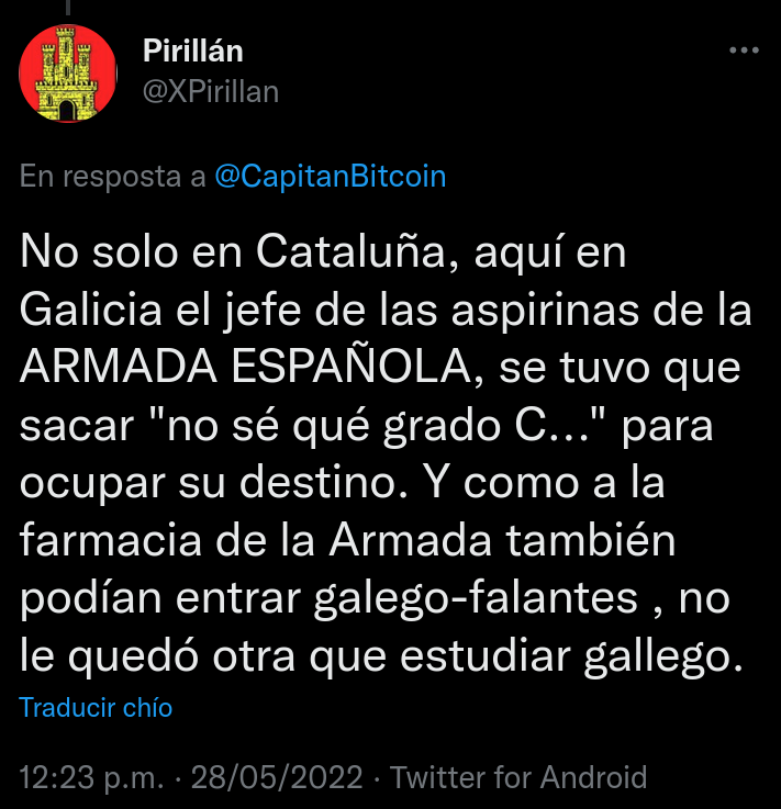 o_meigho's tweet photo. A imposición do galego e as aspirinas, unha historia triste. 🤭 https://t.co/aPNNjFIbAo