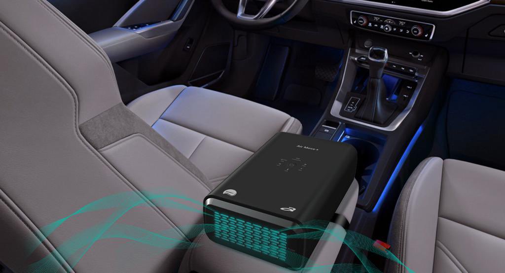 ZONAIR3D's tweet photo. #Zonair3d Lanza al Mercado de la automoción y de ascensores el AIR MOVE + para la #Purificación del aire interior. Protección contra la contaminación, los virus y bacterias. #Filtros HEPA H14 y ULPA U15 con nano fibras Viricida desarrolladas por #Proveil ,#CSIC. https://t.co/o7utnN04Ww