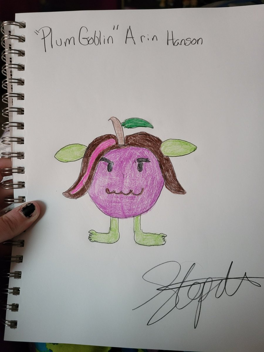 stephydearestxo's tweet photo. Inspired by the Game of Life episode the other day,  I give you "PlumGoblin" Arin Hanson @egoraptor @GameGrumps #arinhanson https://t.co/WzBXQiIOYx