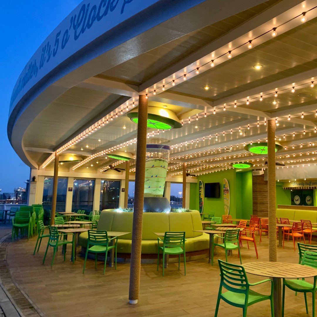 Cue the margaritas and the cheeseburgers in paradise...it's always 5 o'clock onboard <a href="/MvilleAtSea/">MargaritavilleAtSea</a>!